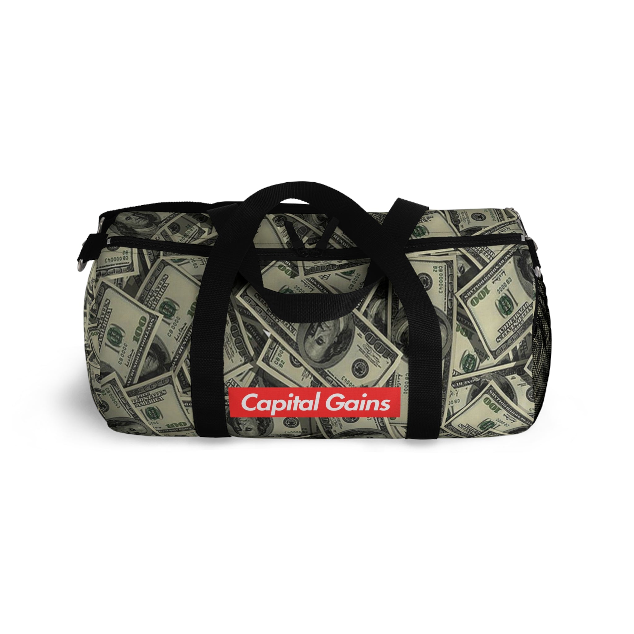 Money Print Duffel Bag – "Capital Gains" Travel & Gym Bag