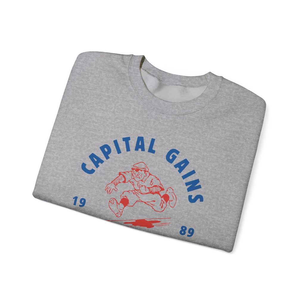 Capital Gains Running Club Sweatshirt — 'For The Long Run' Crewneck