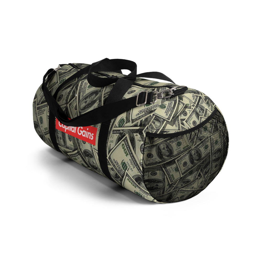Money Print Duffel Bag – "Capital Gains" Travel & Gym Bag