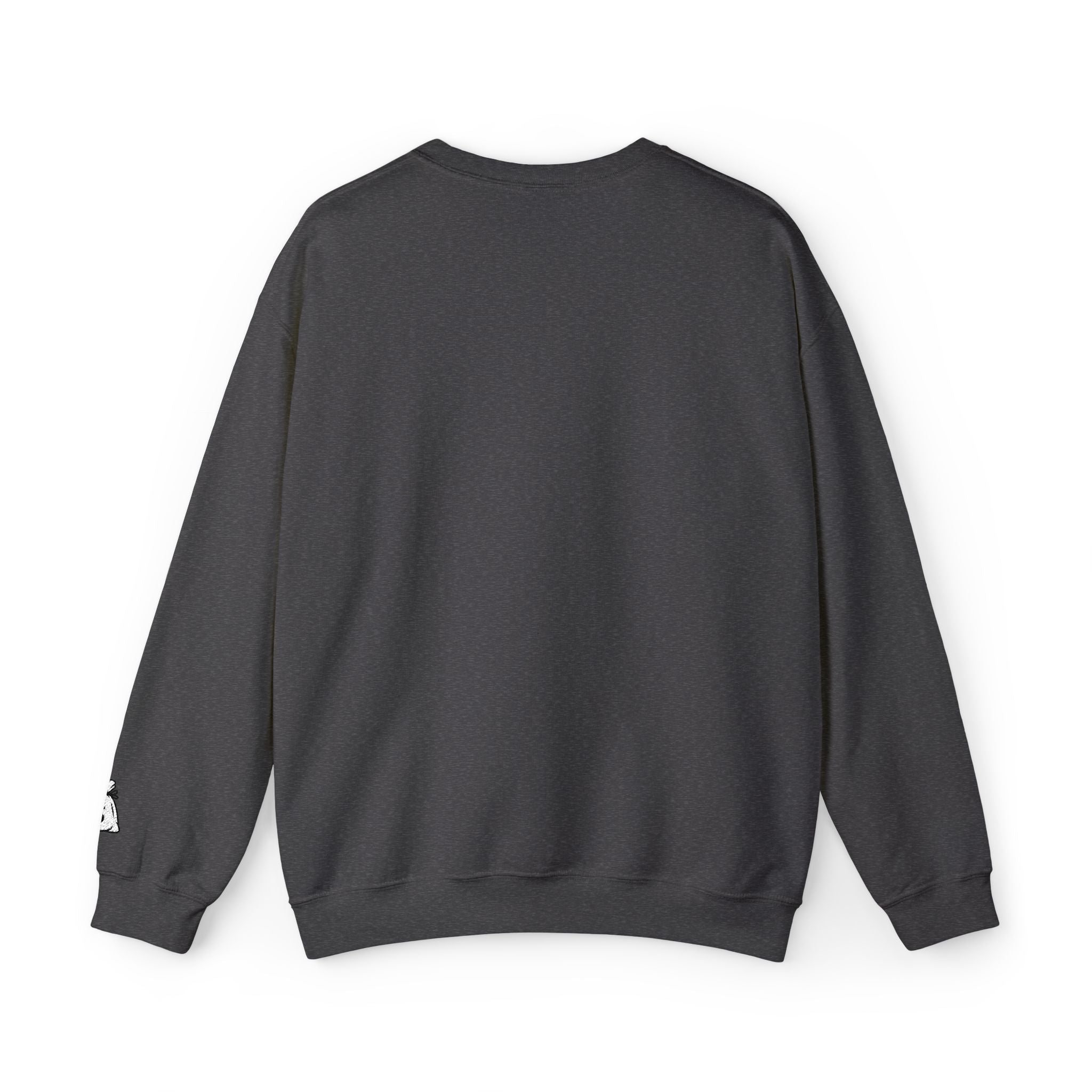 DEALS Crewneck Sweatshirt — Vintage Collegiate Black Pullover