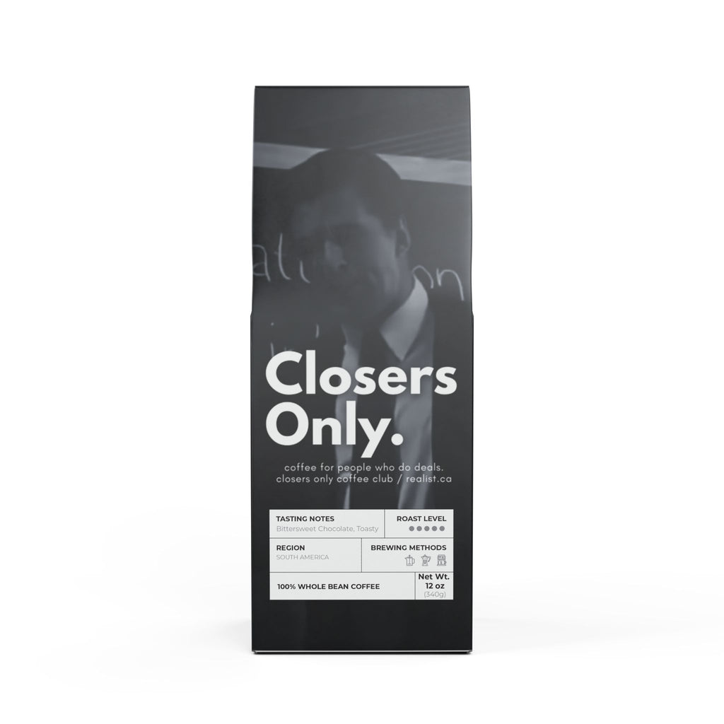 Closers Only Coffee Club - Bitterroot Coffee Blend (Dark French Roast)