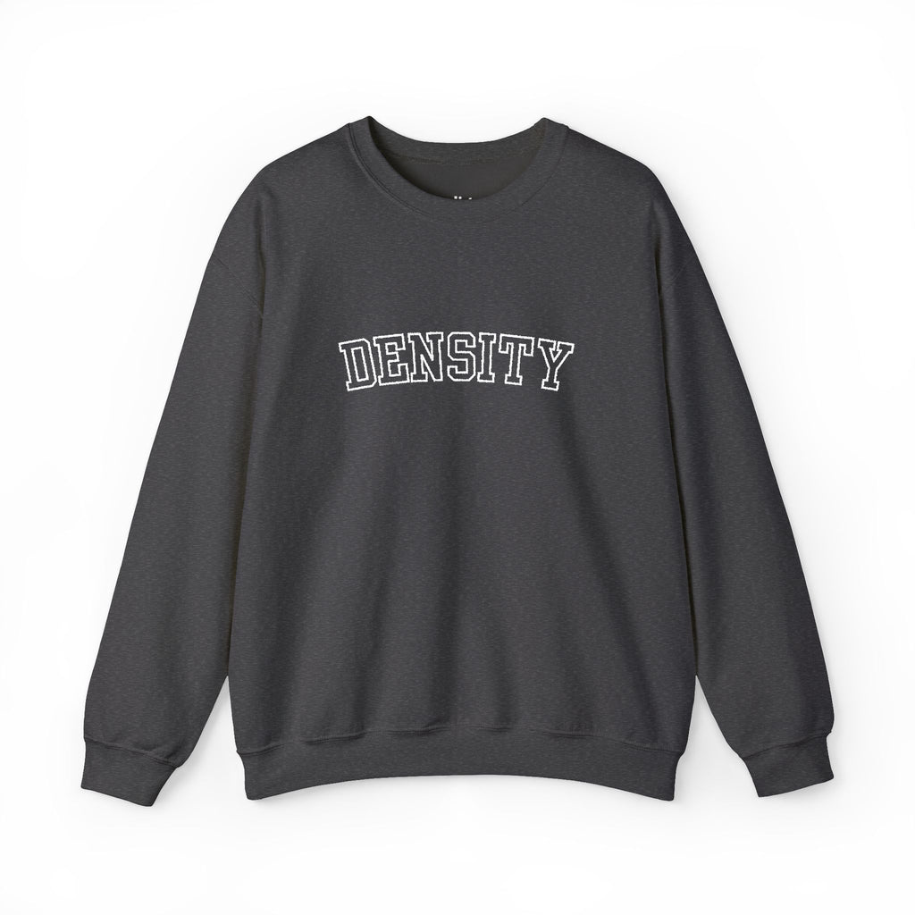 Density Crewneck Sweatshirt — Vintage College Graphic Pullover