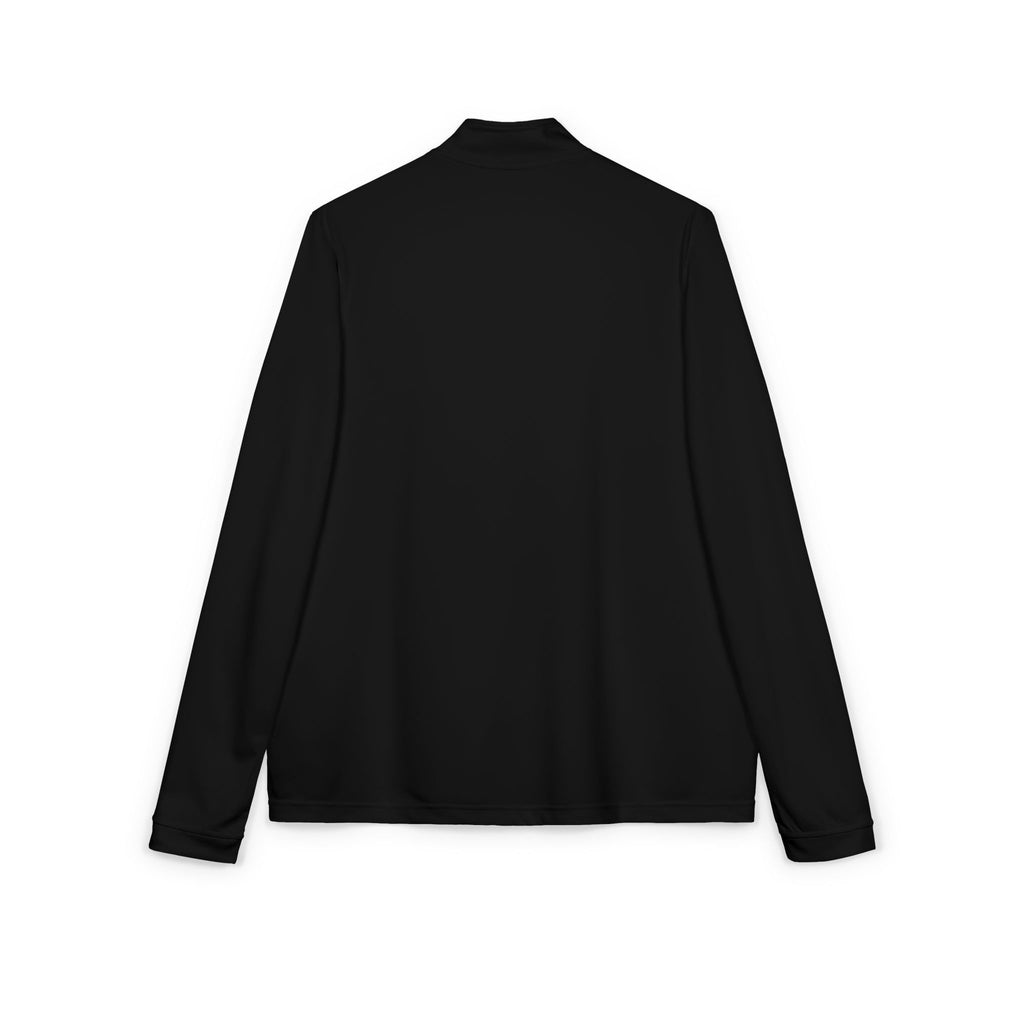 Embroidered Quarter-Zip Pullover — Grey Athletic Adidas Style