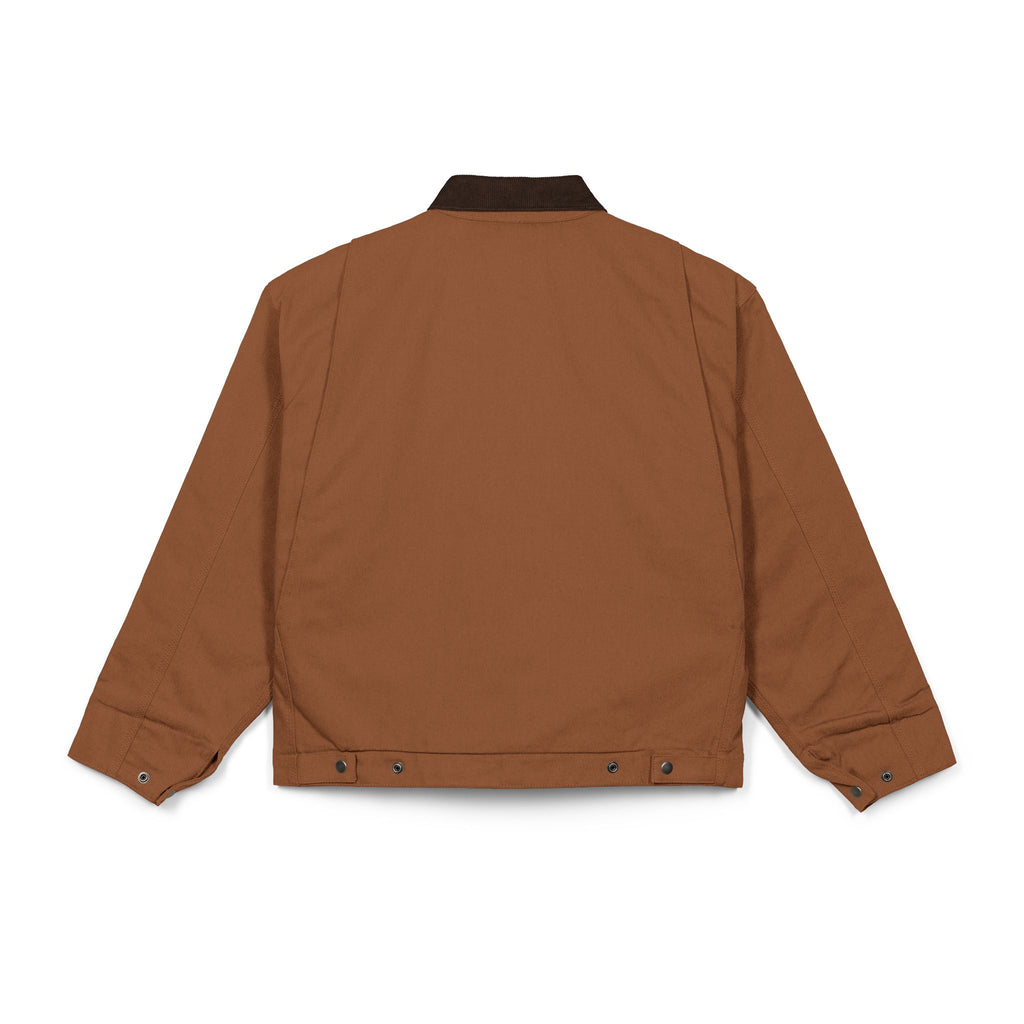 Work Jacket — Embroidered Heavy-Duty Duck Cloth Jacket with Chest Logo