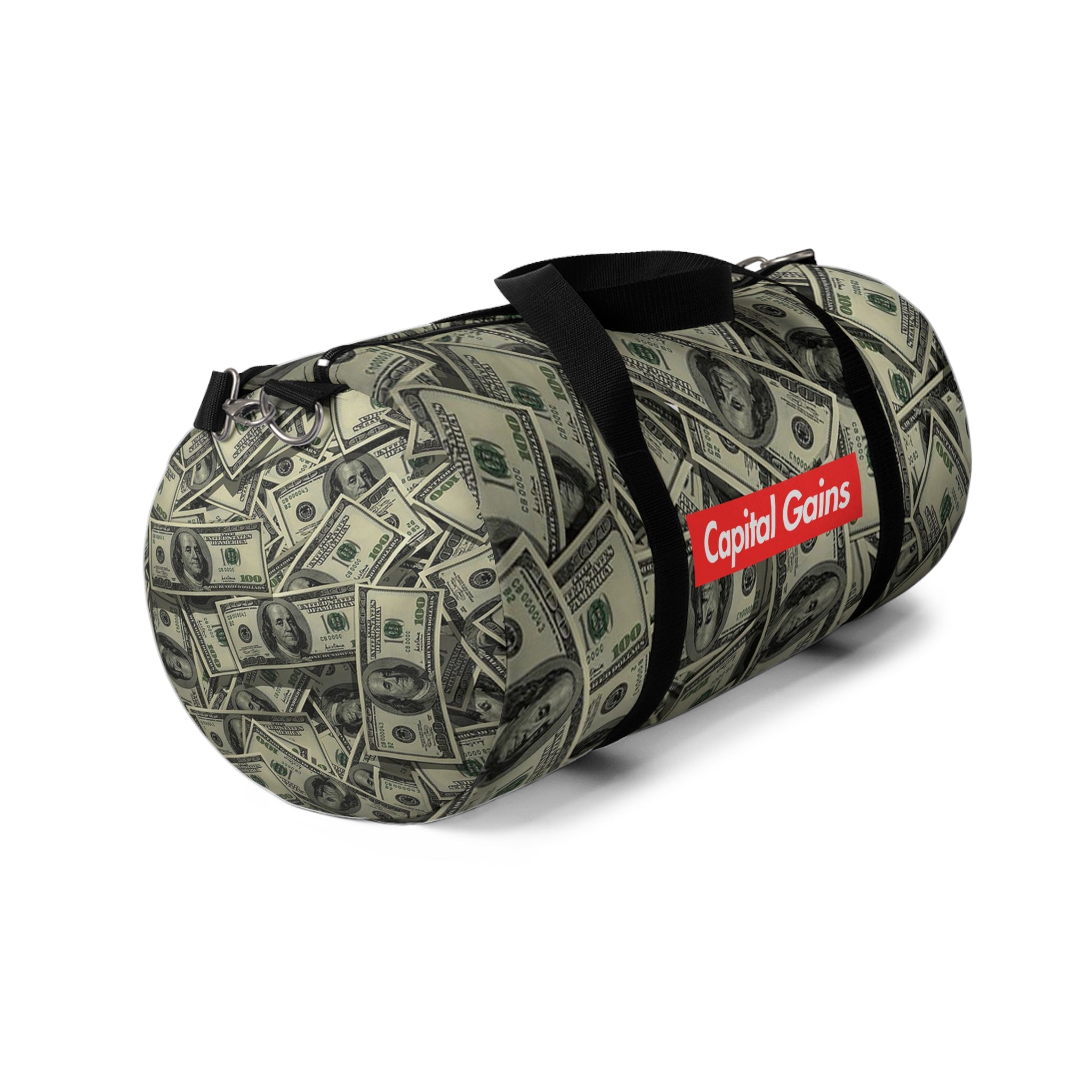 Money Print Duffel Bag – "Capital Gains" Travel & Gym Bag