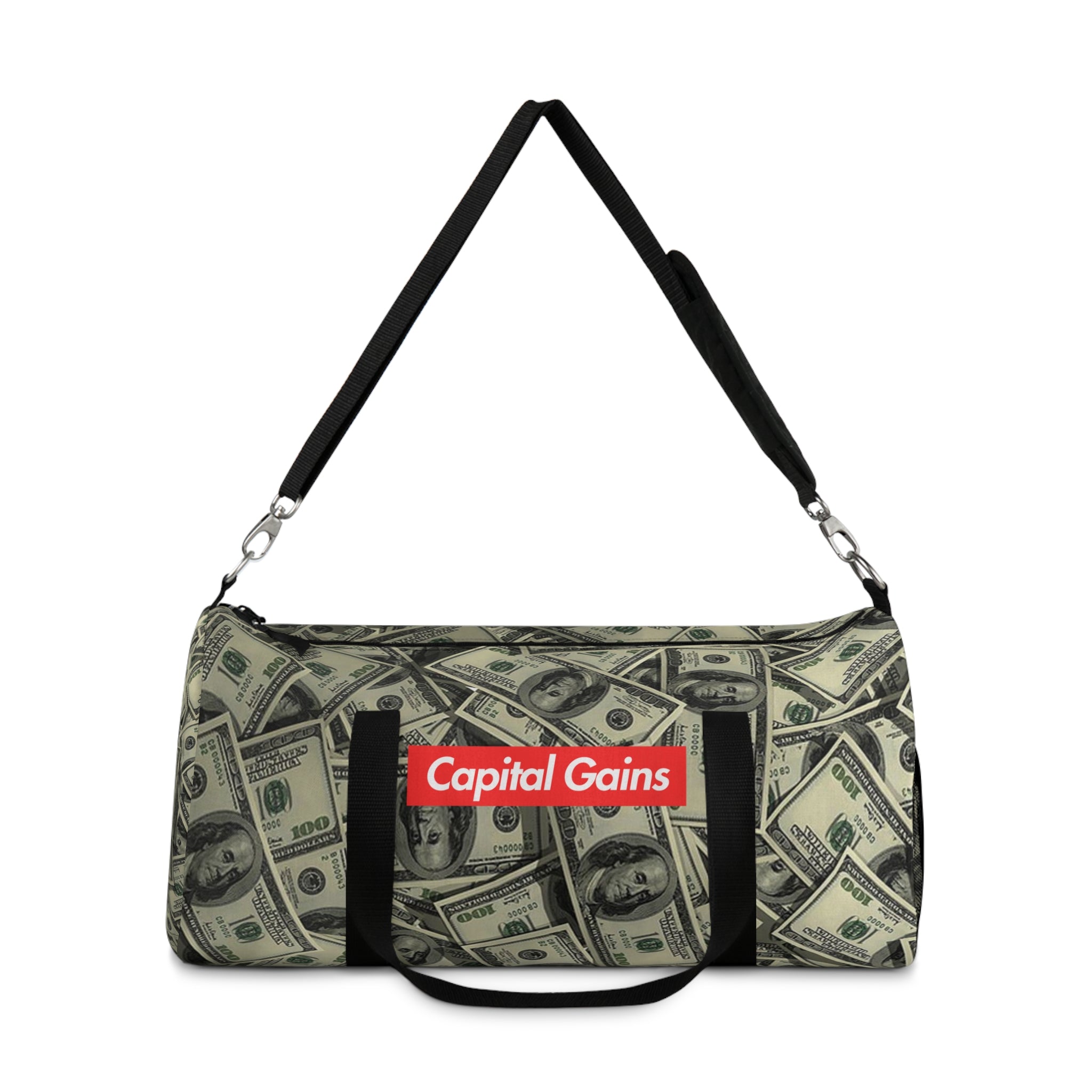 Money Print Duffel Bag – "Capital Gains" Travel & Gym Bag