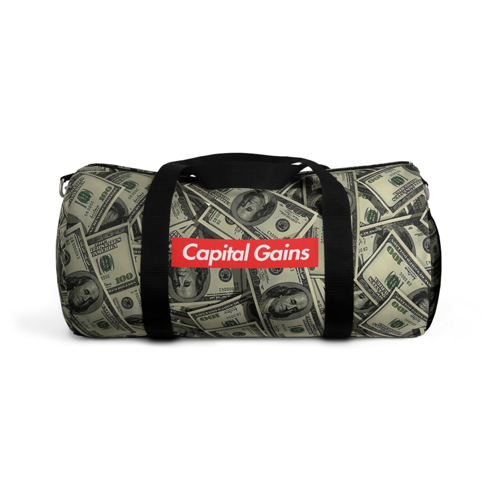 Money Print Duffel Bag – "Capital Gains" Travel & Gym Bag