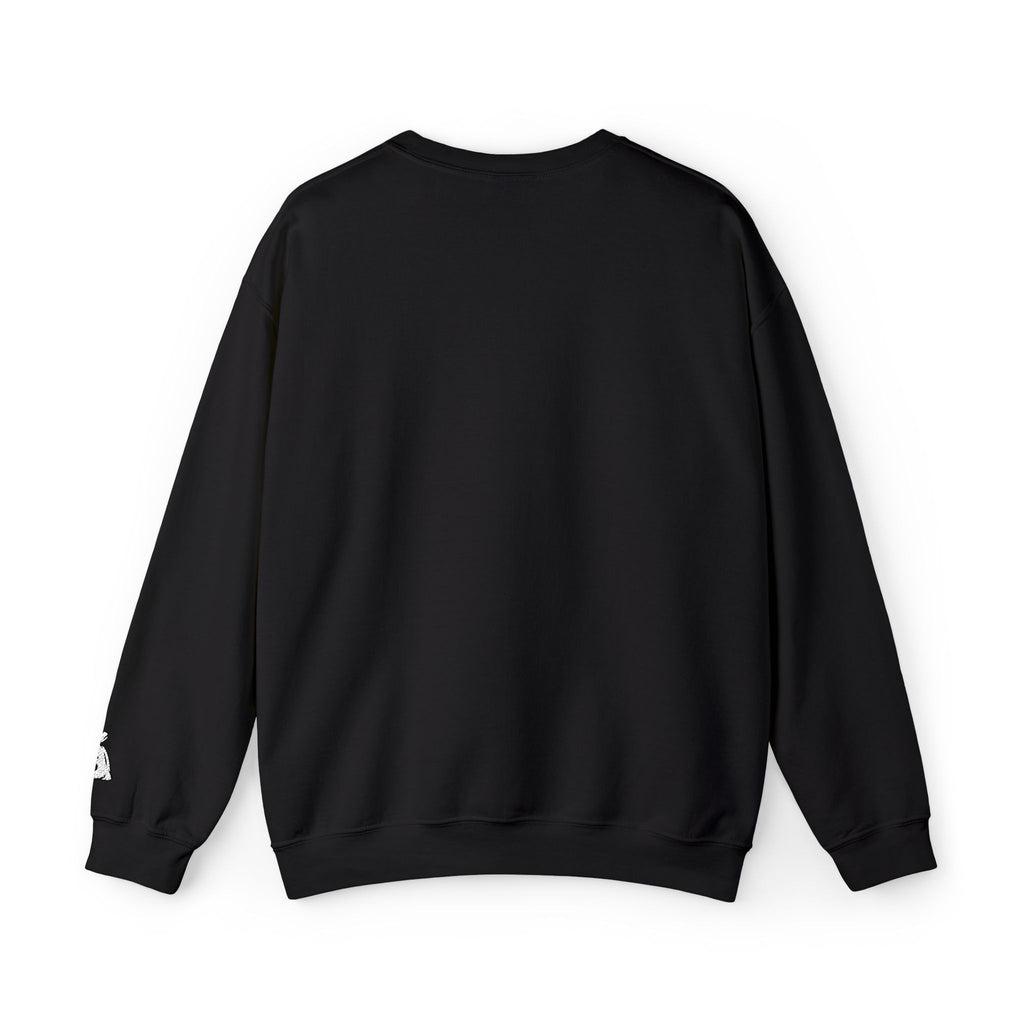 DEALS Crewneck Sweatshirt — Vintage Collegiate Black Pullover