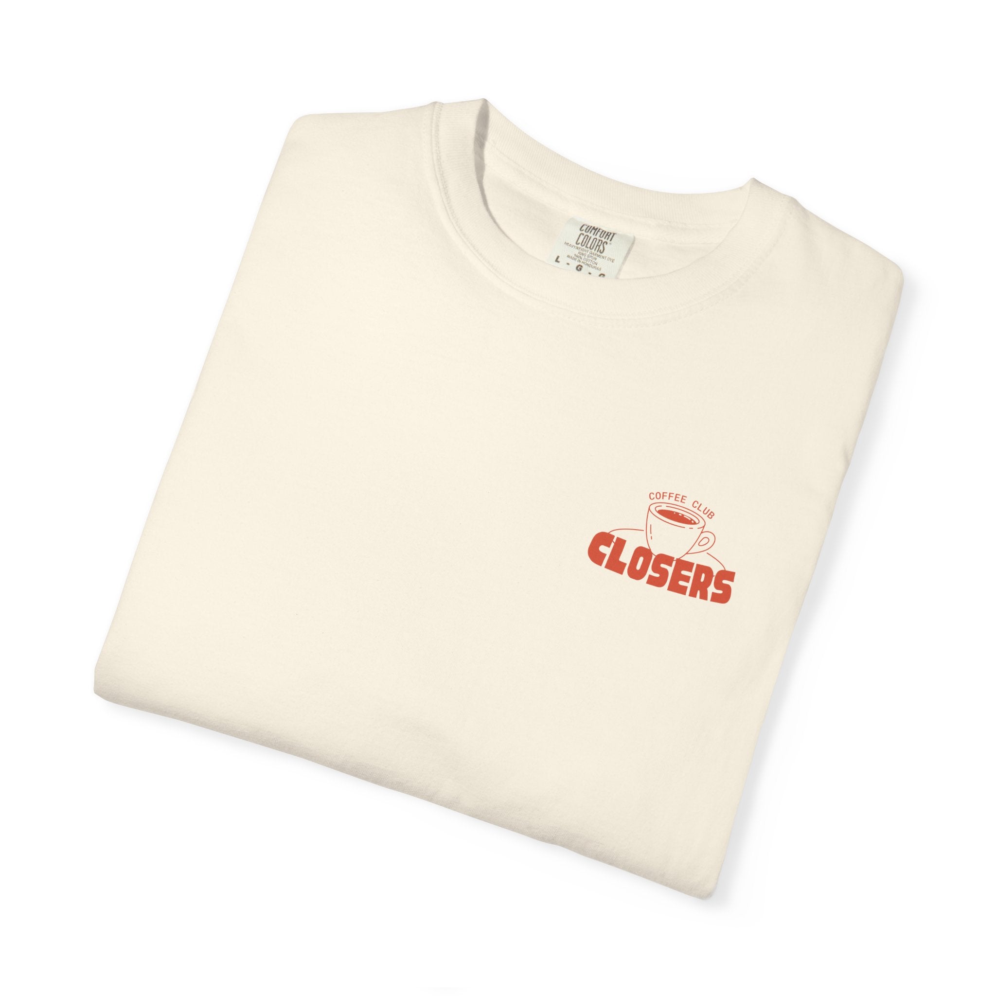 Closers Only Graphic T-Shirt — Retro Walking Mug Design